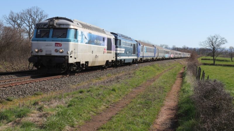 circulations ferroviaires trains Mars 2025